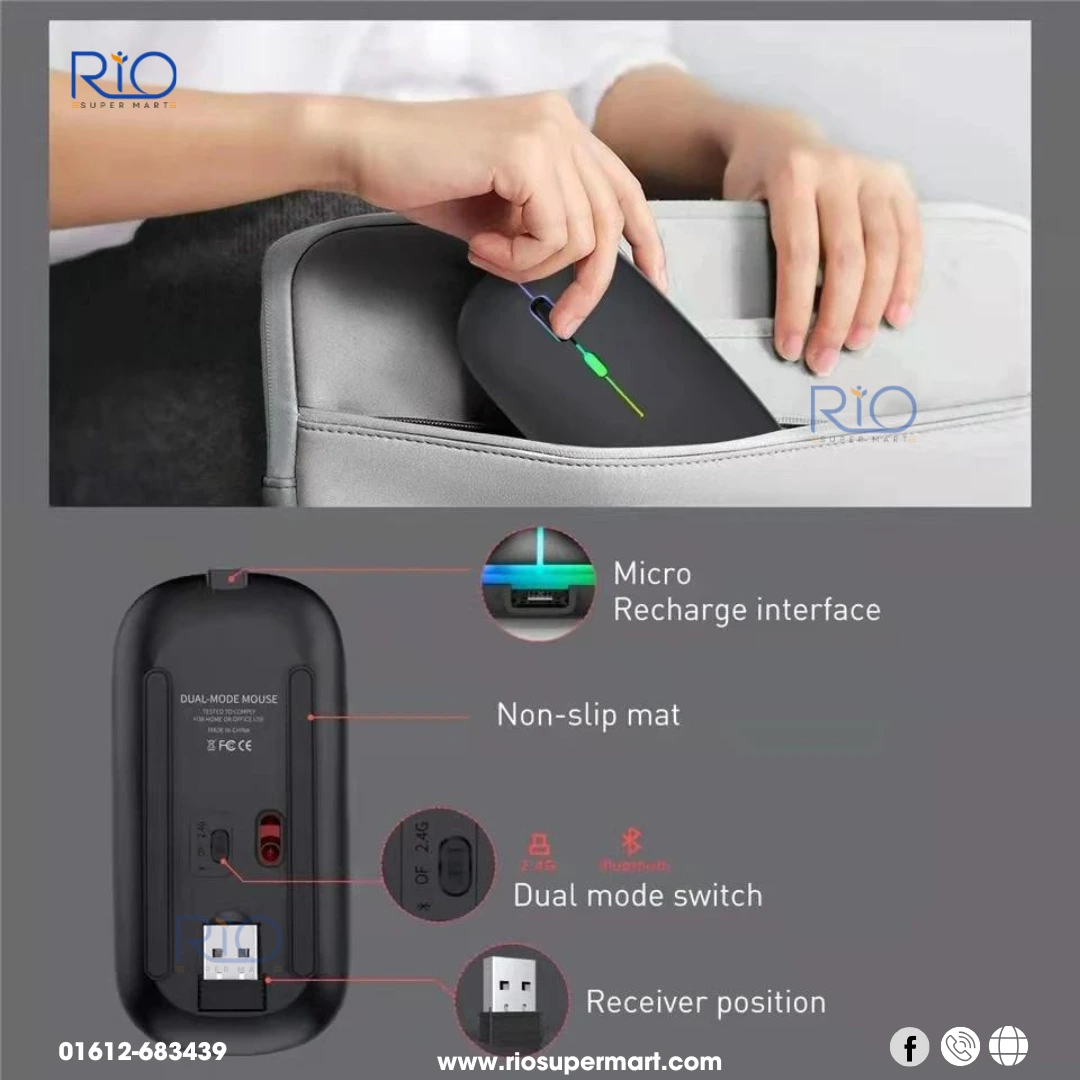 AiTNT 7G DPI Wireless Mouse - Image 6