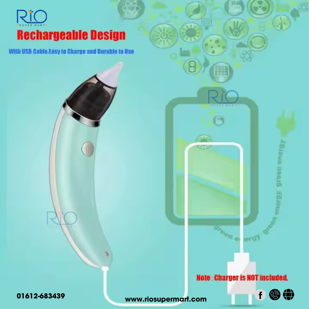 Baby Nasal Aspirator Electric Nose Cleaner - Image 3