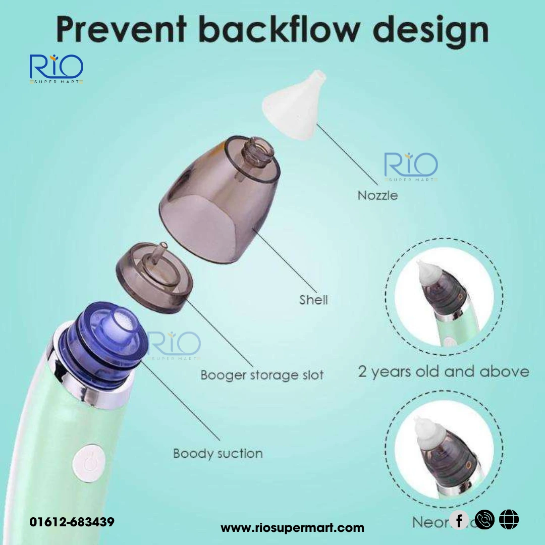 Baby Nasal Aspirator Electric Nose Cleaner - Image 5