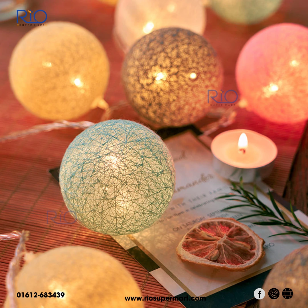 Cotton Ball Fairy Light - Image 7