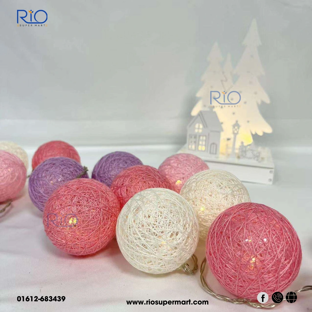 Cotton Ball Fairy Light - Image 8