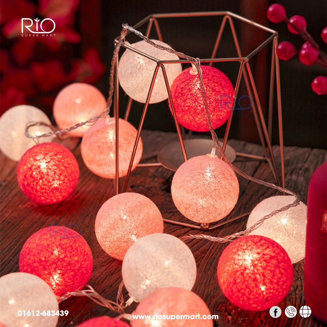 Cotton Ball Fairy Light - Image 6