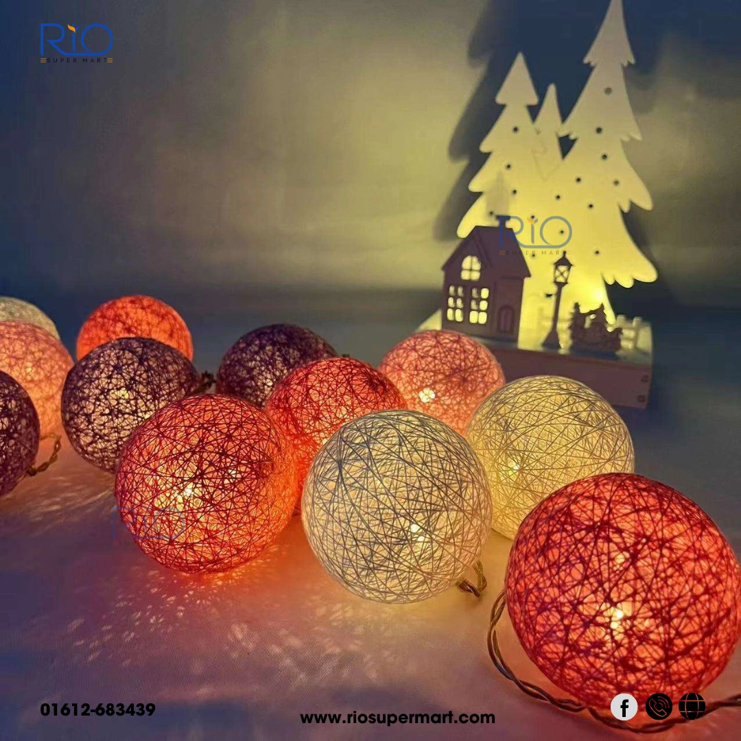 Cotton Ball Fairy Light - Image 3