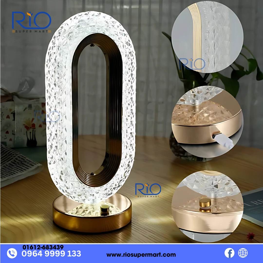 Crystal Table Lamp (3 colors ) - Image 5