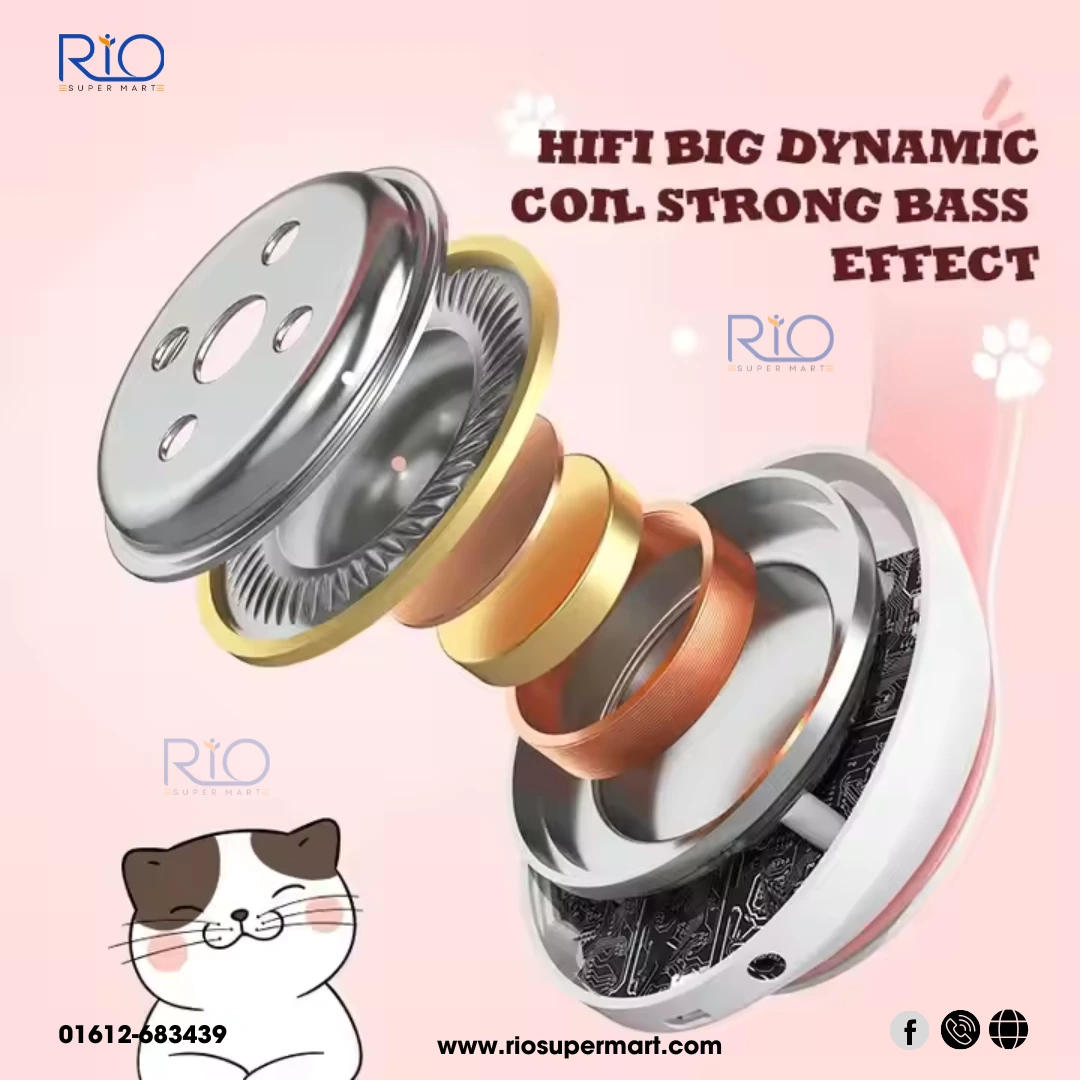 Cute Cat Headphone blutooth - Image 7