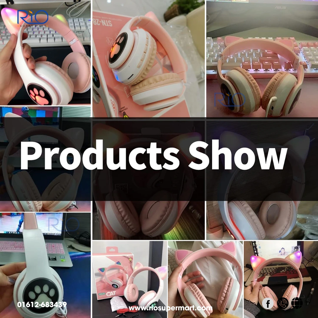 Cute Cat Headphone blutooth - Image 5