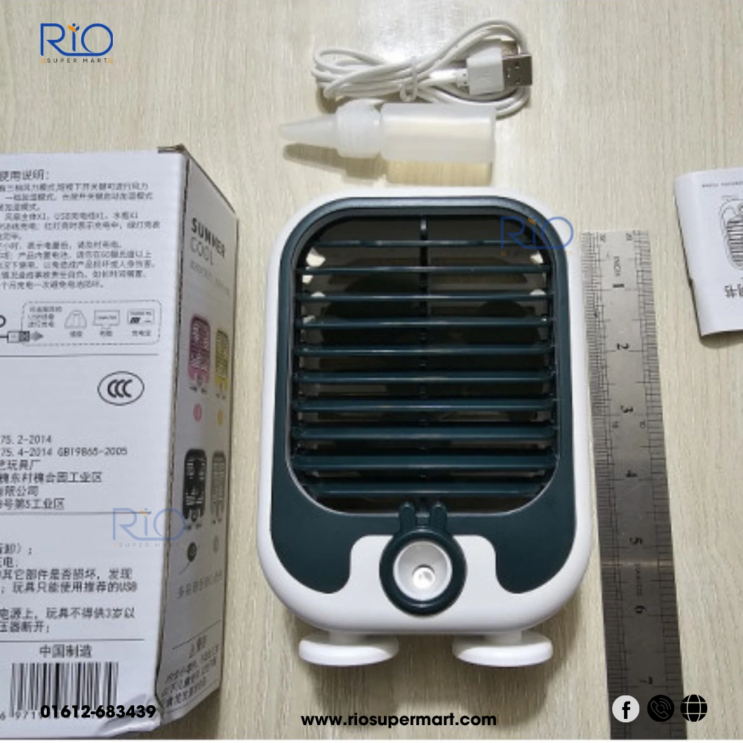 Desktop Water Mist Humidification Fan - Image 5
