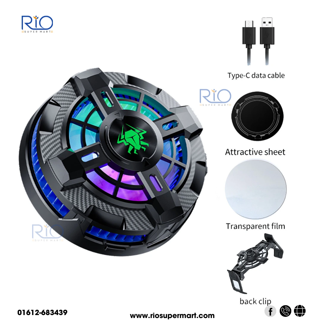 EX2 Pro RGB Magnetic Radiator Phone Cooler - Image 3
