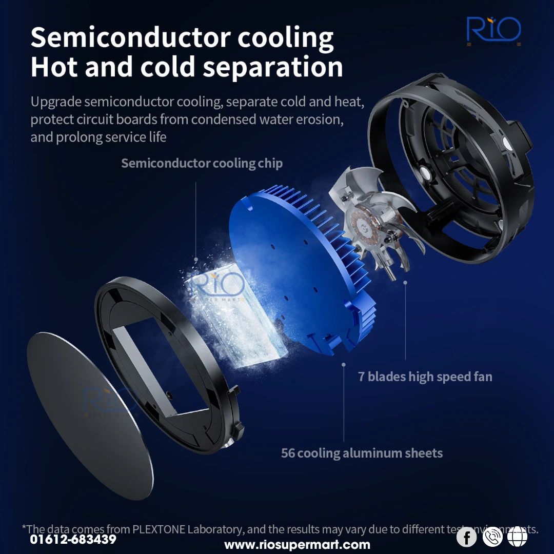 EX2 Pro RGB Magnetic Radiator Phone Cooler - Image 7