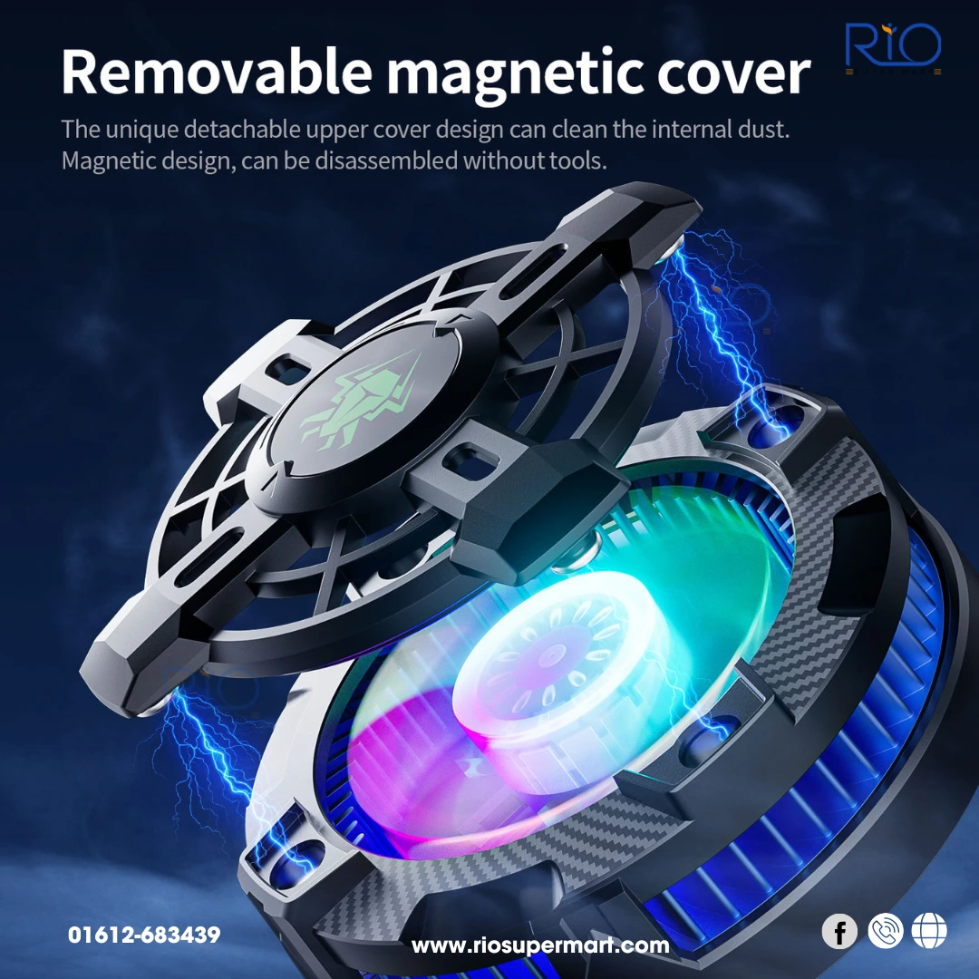 EX2 Pro RGB Magnetic Radiator Phone Cooler - Image 5