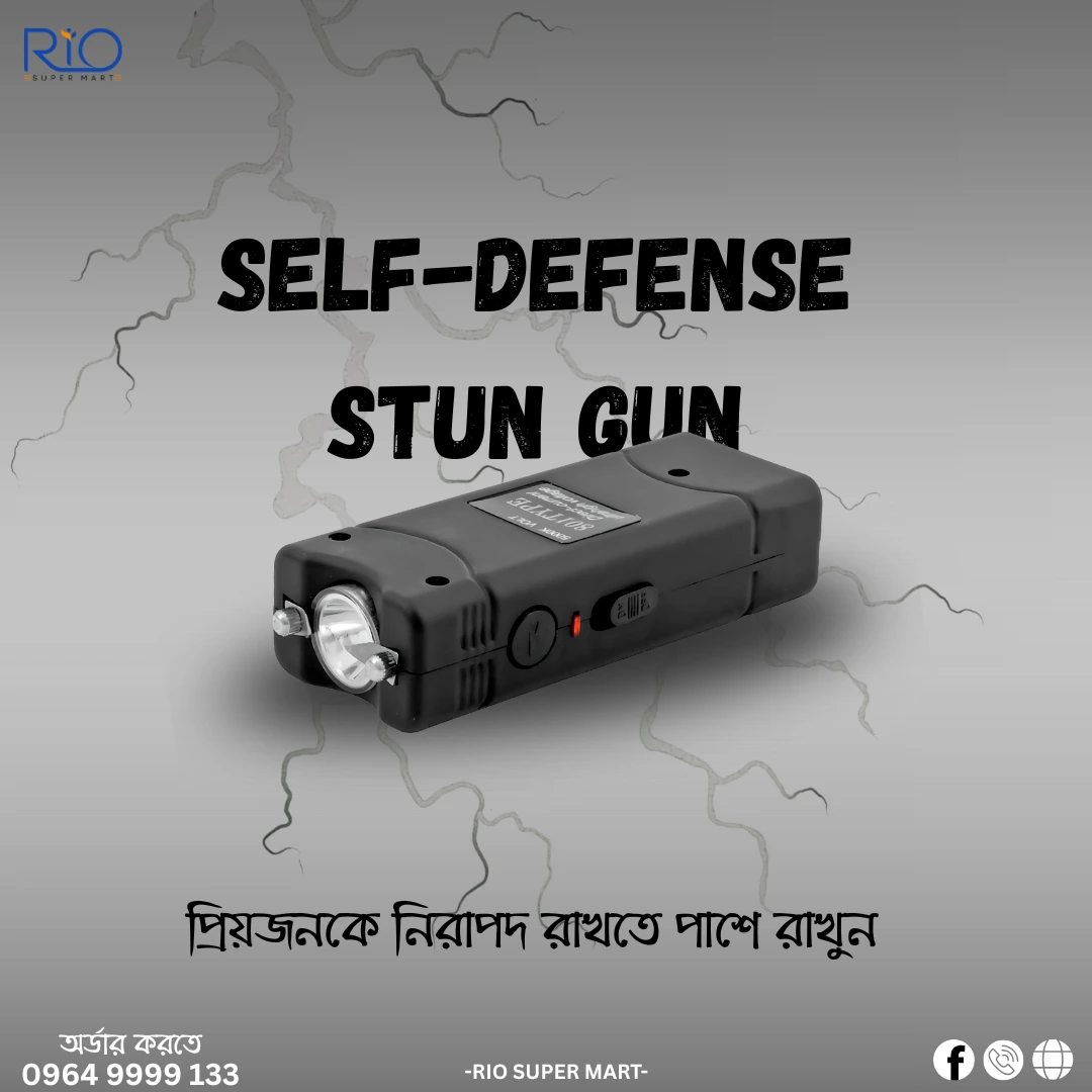 Electric Shock Gun with Led Flashlight