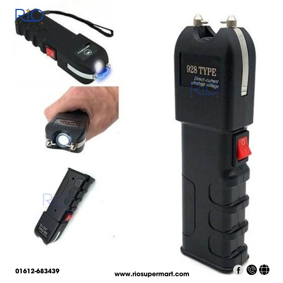 Electric Shock Gun with Led Flashlight - Image 5