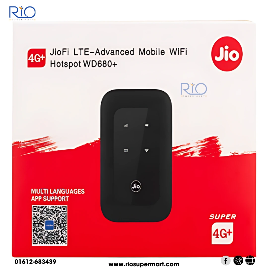 JIO 4G+ Wifi Airport pocket Router Hotspot Router - Image 2