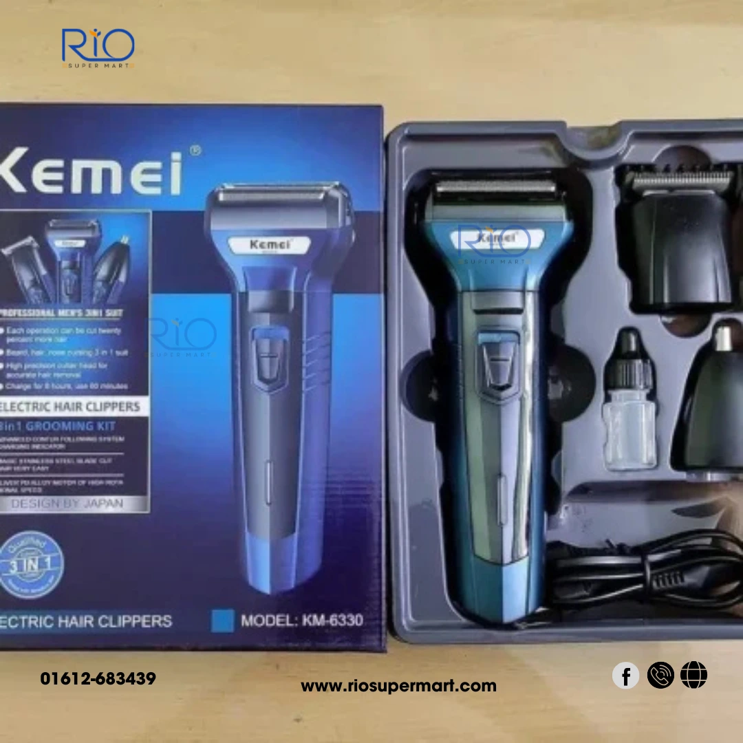 Kemei Electric Hair Clippers 3 in 1 - Image 7