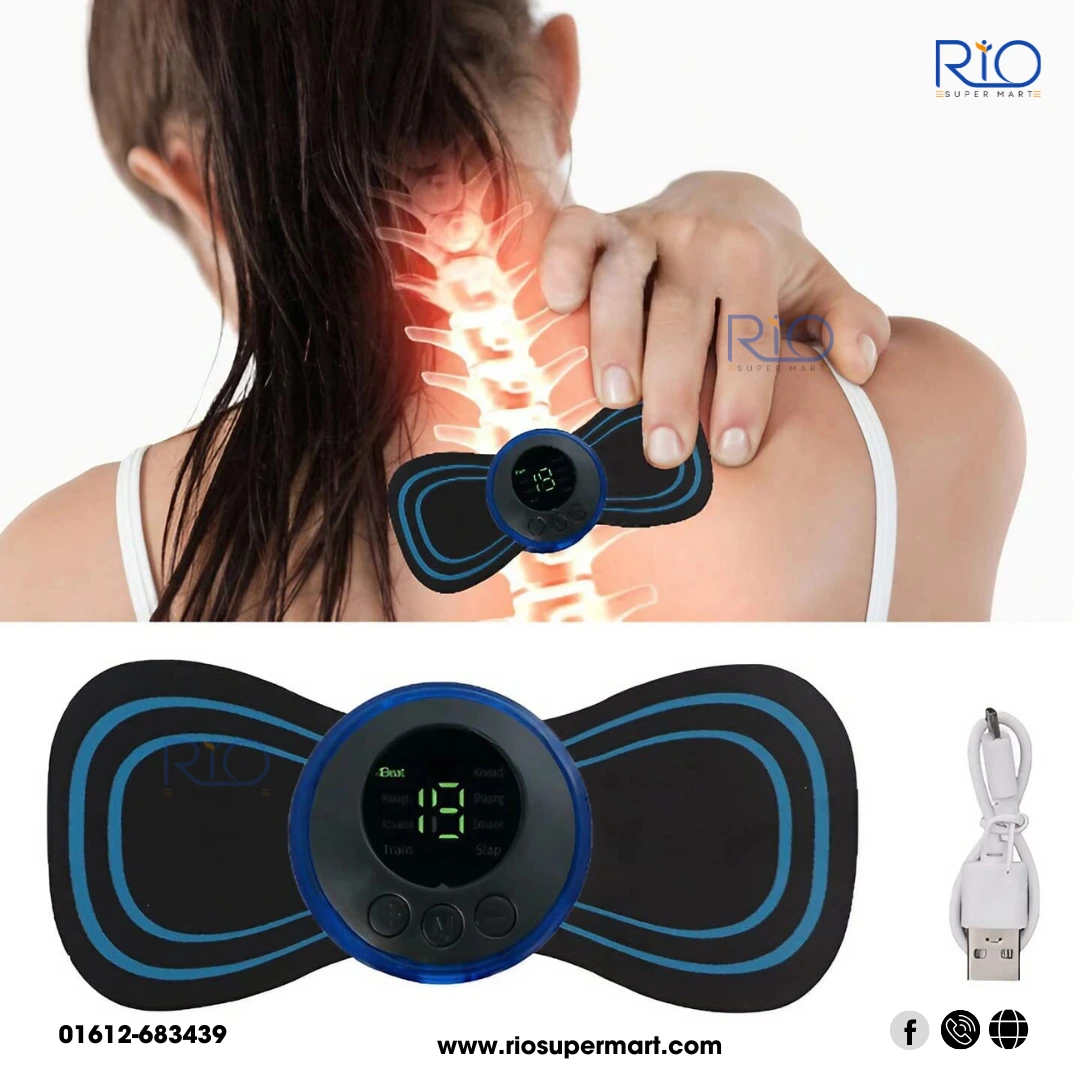 Mini Massage Stick for Pain Relief Black - Image 4