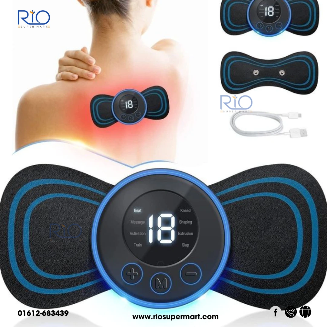 Mini Massage Stick for Pain Relief Black - Image 2