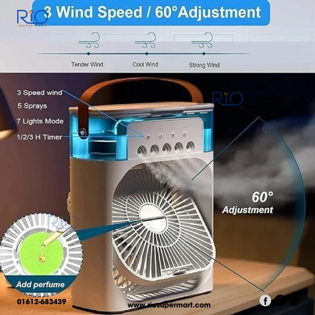 Portable Air Conditioner Cooling Fan - Image 5
