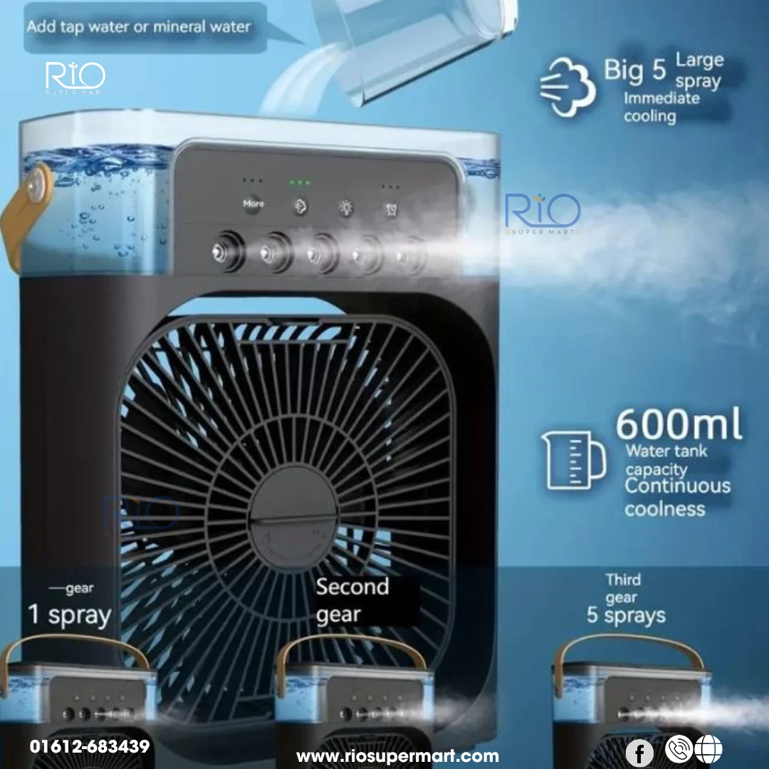 Portable Air Conditioner Cooling Fan - Image 4