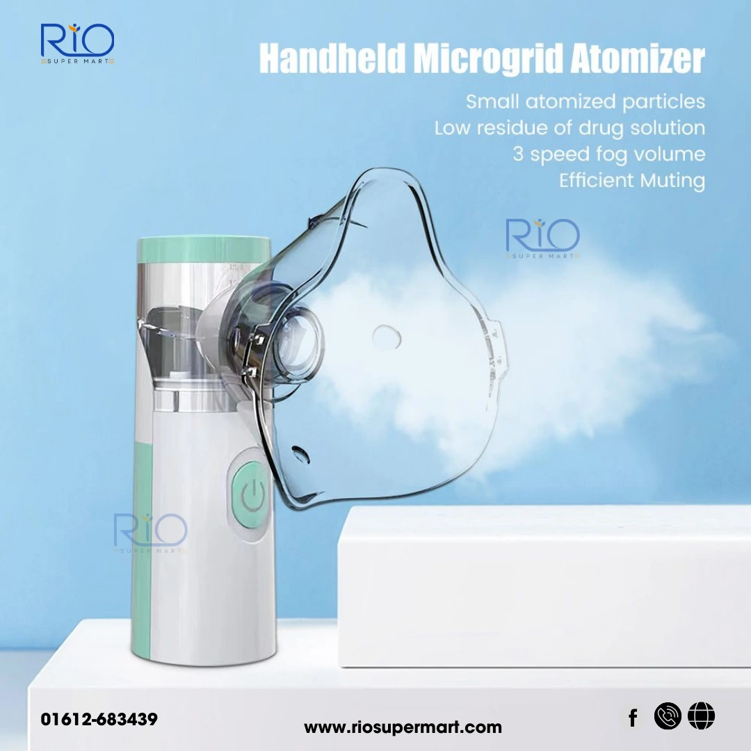Portable Mini Handheld Mesh Nebulizer Machine - Image 5