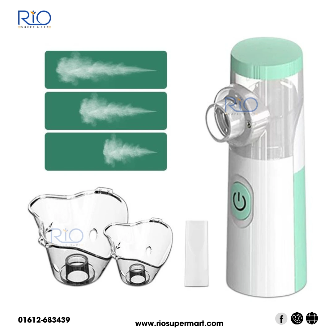 Mini Mesh Nebulizer with free Hot Water bag - Image 2