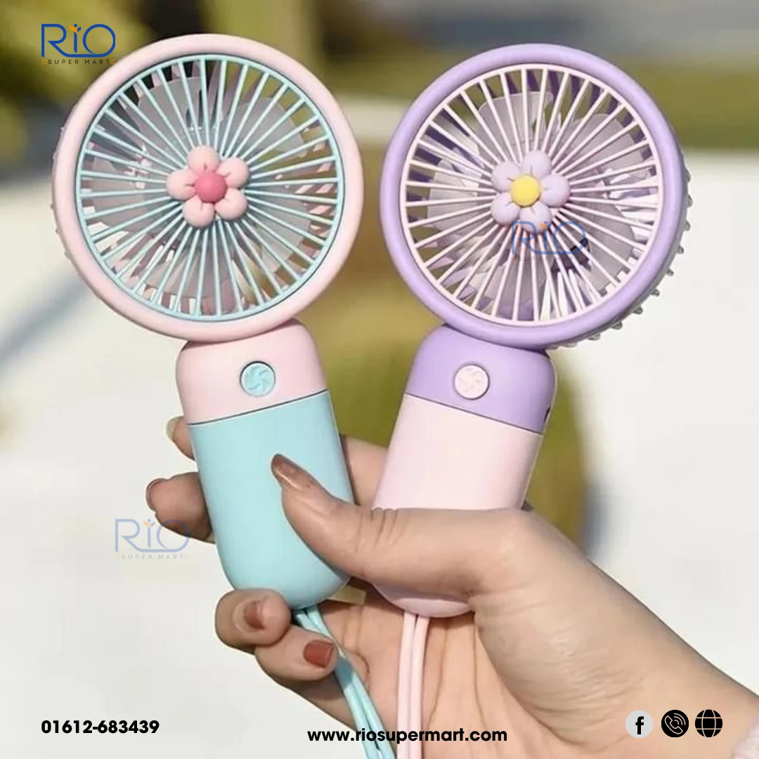 Smart Hand Fan cute handheld cooling Fan - Image 4