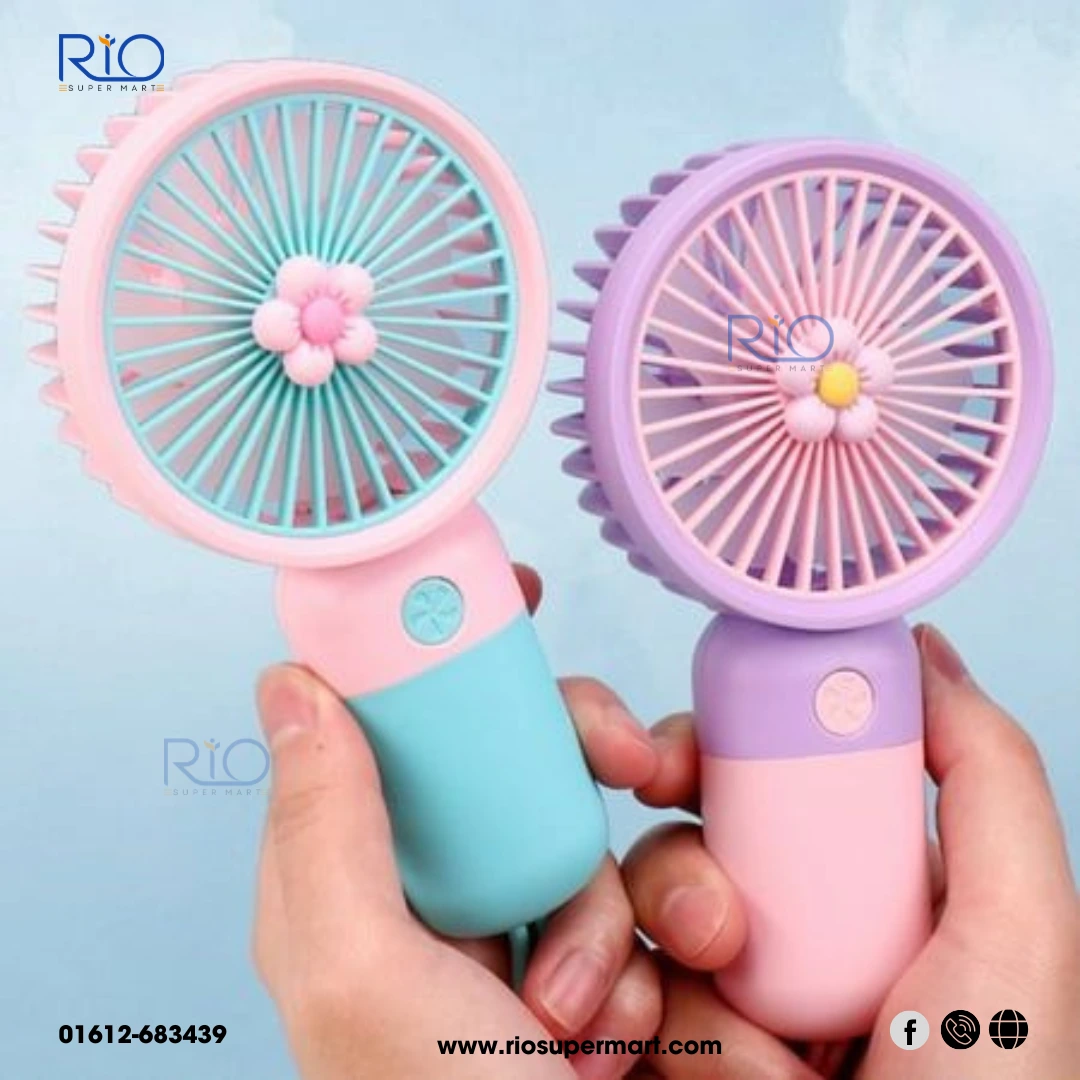 Smart Hand Fan cute handheld cooling Fan - Image 5