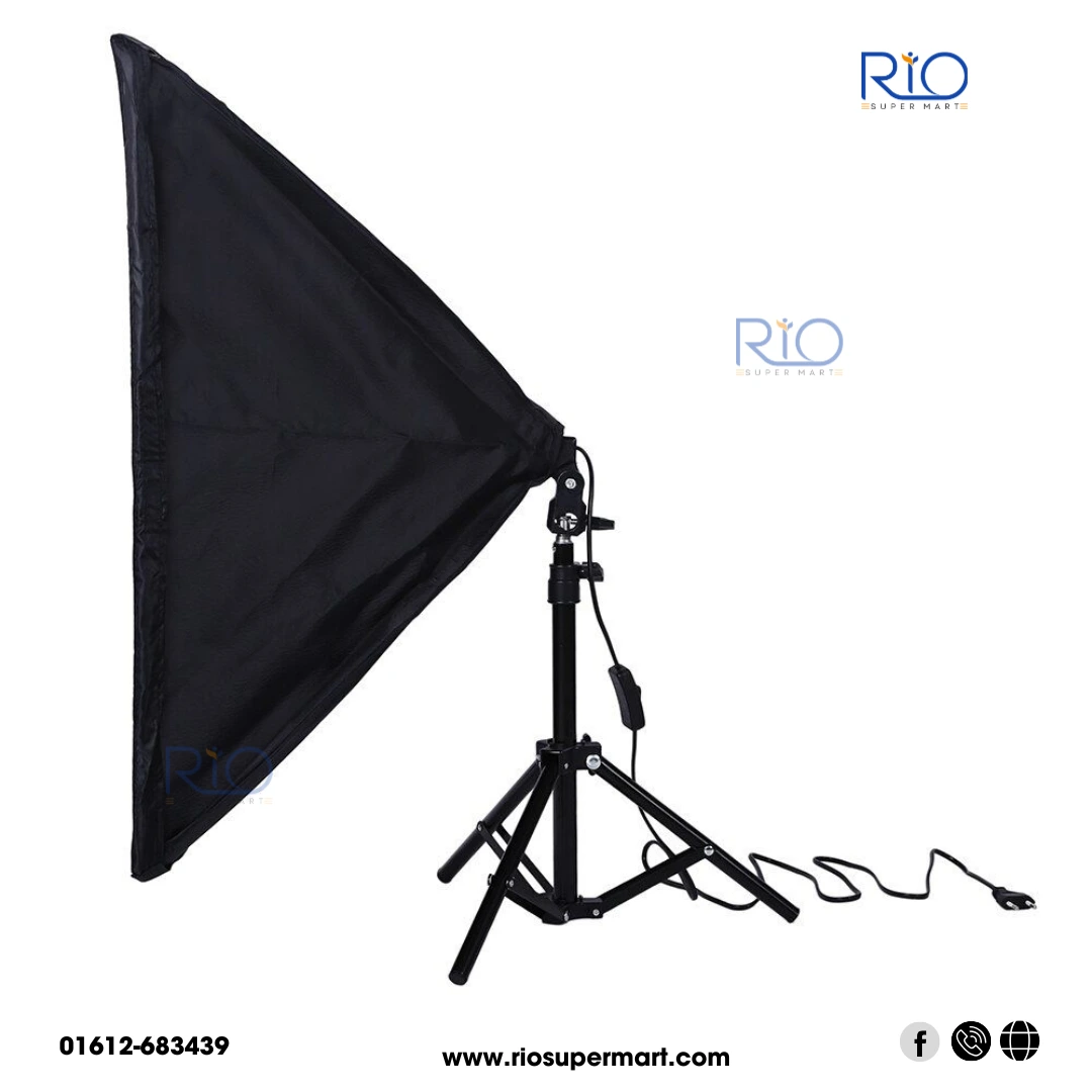 Studio Softbox Light Kit with 4-in-1 800W Power with Neepho tripod stand - Image 6