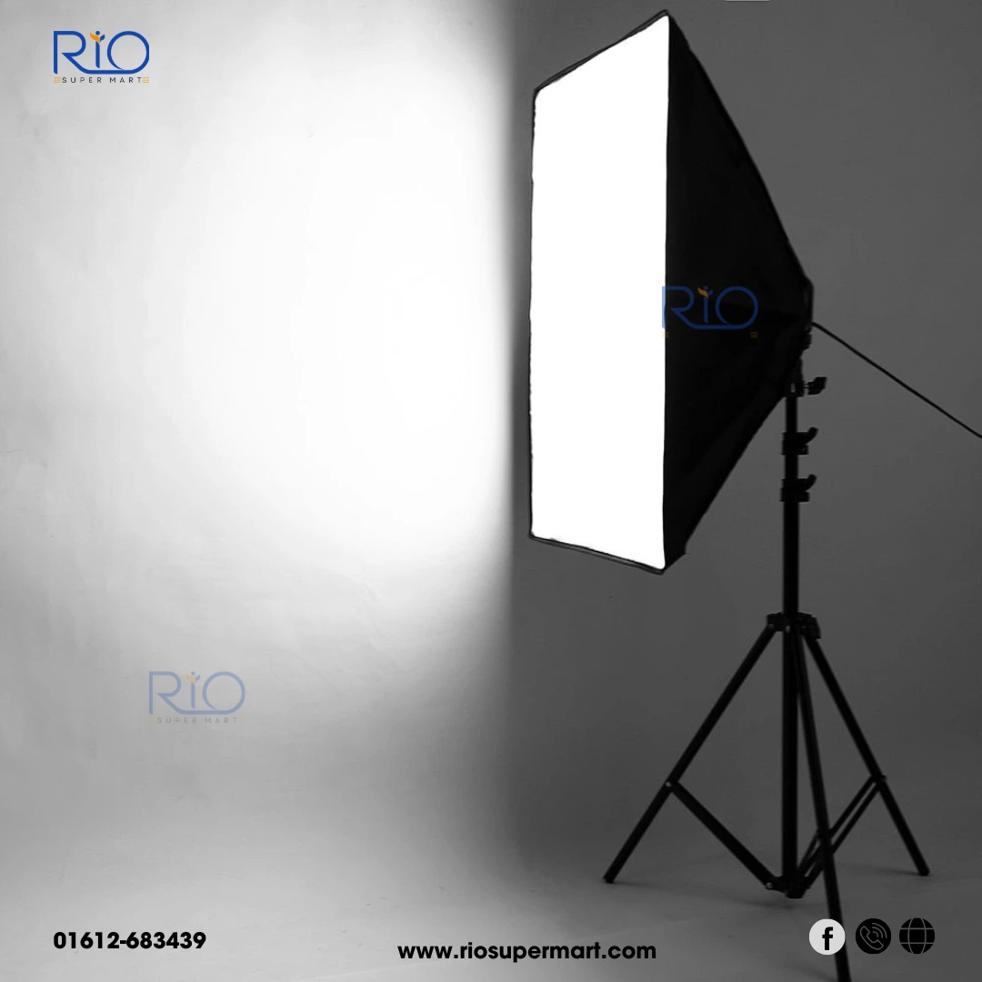 Studio Softbox Light Kit with 4-in-1 800W Power with Neepho tripod stand - Image 4