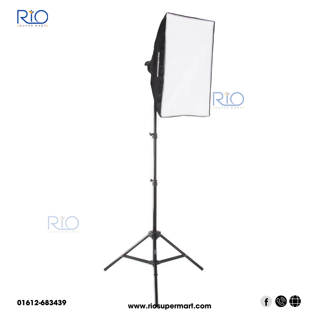 Studio Softbox Light Kit with 4-in-1 800W Power with Neepho tripod stand - Image 7