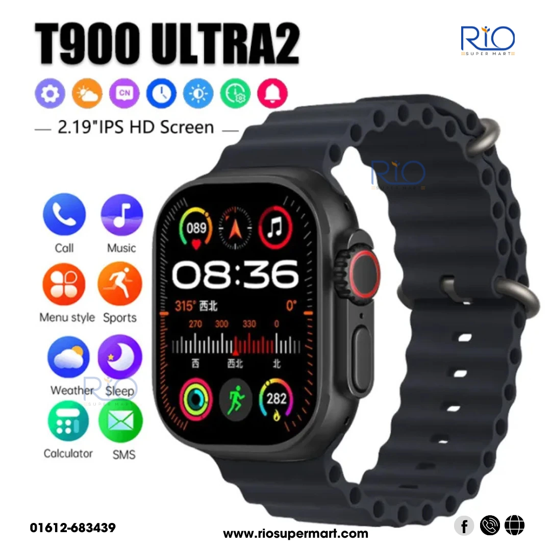 T900 Ultra 2 Full Touch Screen Smart Watch - Image 2