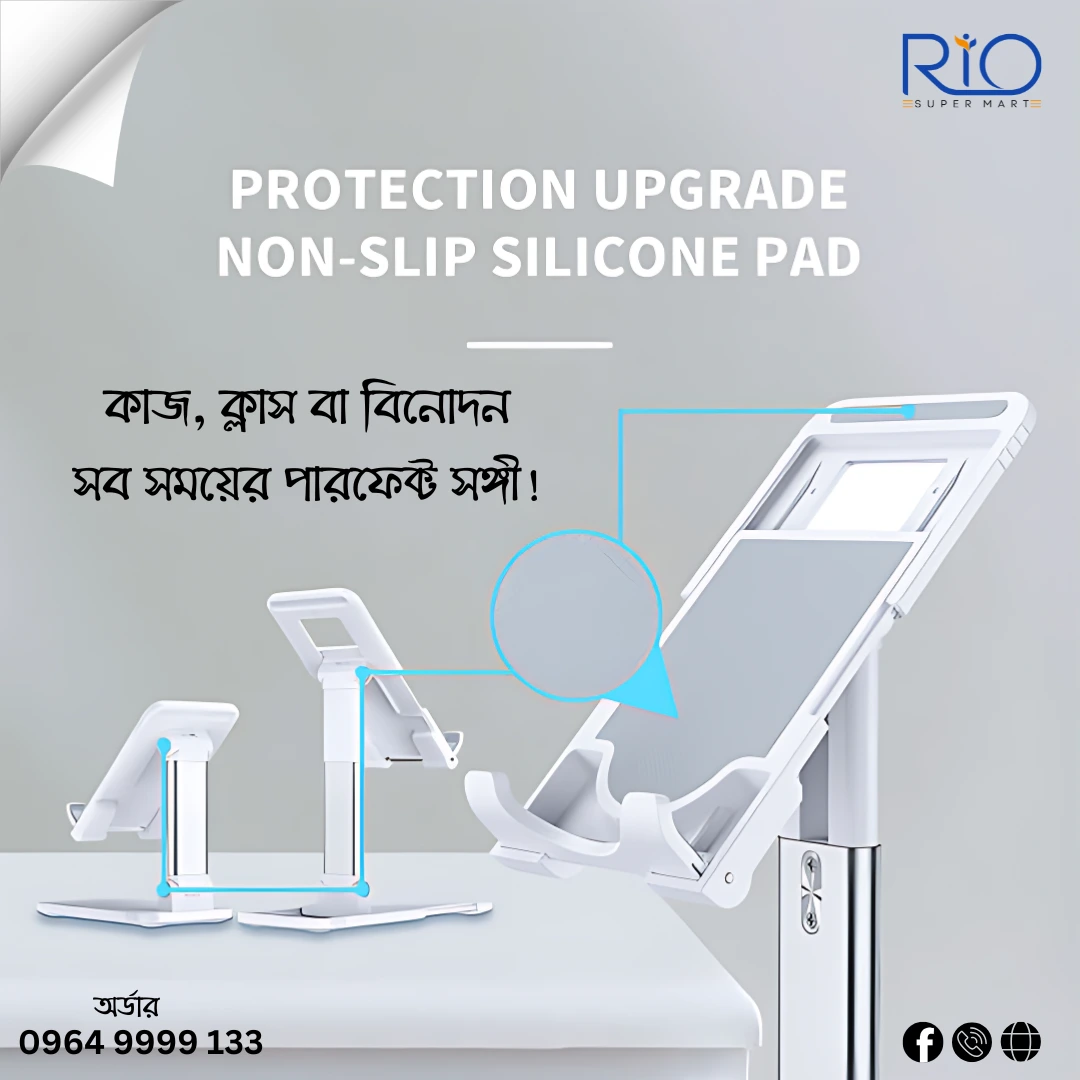 Lifting Folding Desktop Bracket Mount Mobile Phone Stand - Image 5