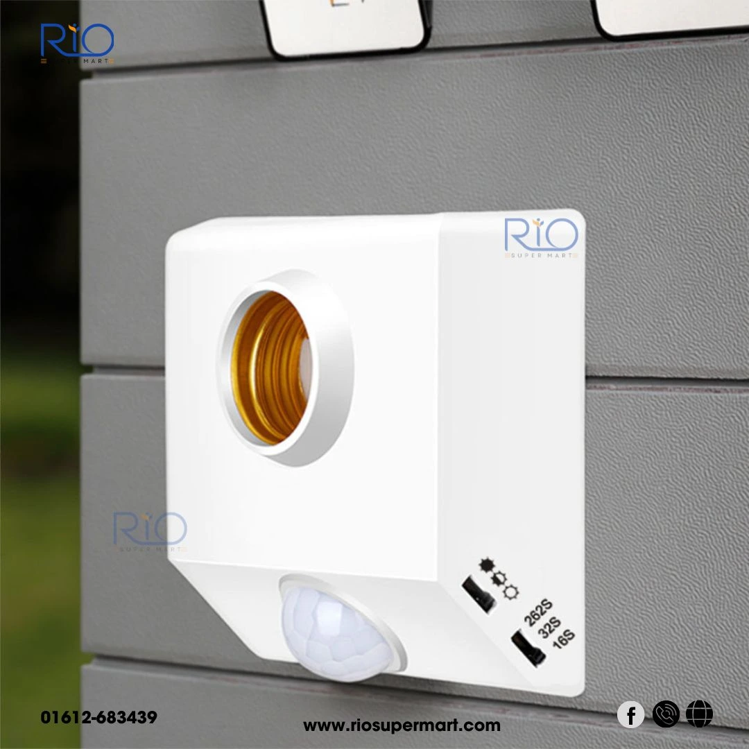 Motion Sensor Switch Automatic Human Body Induction Light Holder - Image 4