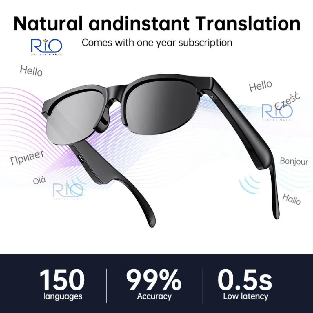 XG88 Pro Wireless Headset Glasses - Image 2